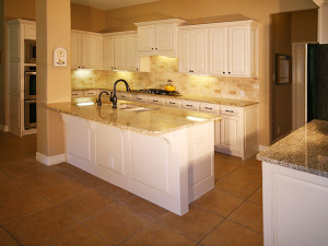 Specialty Glazed and Painted Kitchen Cabinets