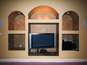 Before Remodeling TV Niche