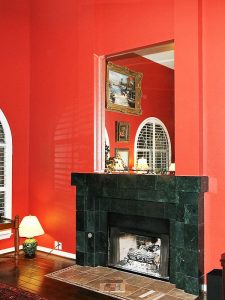 Fireplace Area Before